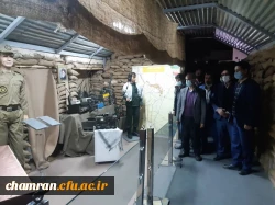 بازدید همکاران و دانشجویان از باغ موزه دفاع مقدس 8