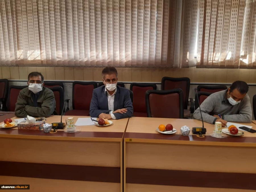 اولین جلسه هم اندیشی استادان پردیس شهید چمران تهران در سال ۱۴۰۰ 8