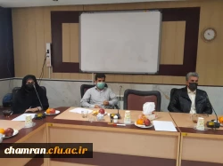 اولین جلسه هم اندیشی استادان پردیس شهید چمران تهران در سال ۱۴۰۰ 6