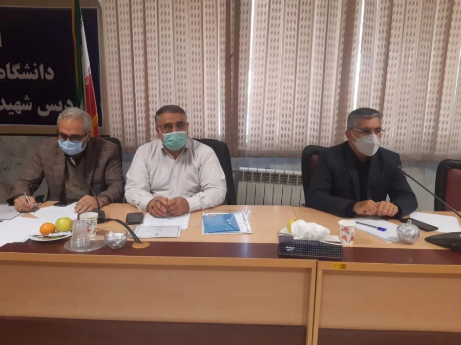 نشست مدیران گروههای آموزشی پردیس شهید چمران و مراکز تابعه 9