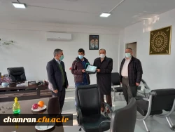 تقدیر از دانشجوی فعال در حوزه فرهنگی-اجتماعی 2