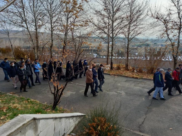 مراسم پیاده روی به مناسبت سالروز شهادت سردار پرافتخار اسلام شهید حاج قاسم سلیمانی 2