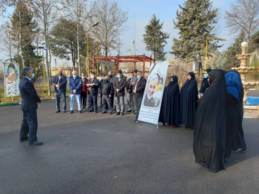 مراسم پیاده روی به مناسبت سالروز شهادت سردار پرافتخار اسلام شهید حاج قاسم سلیمانی 5