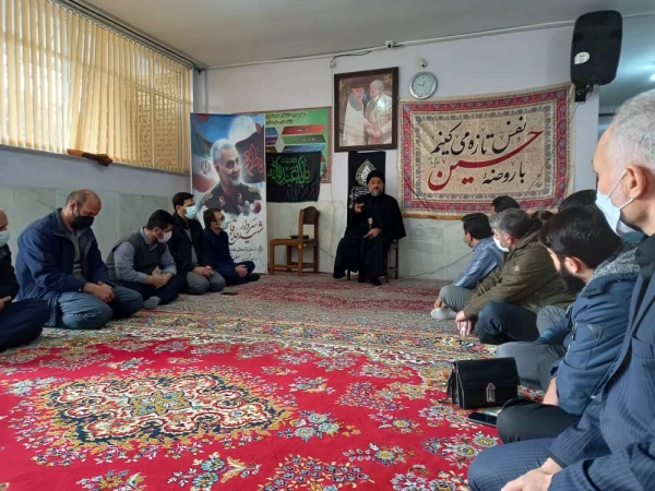 مراسم سوگواری سالروز شهادت حضرت فاطمه سلام الله علیها در پردیس شهید چمران 9