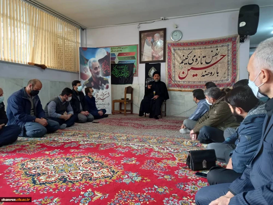 مراسم سوگواری سالروز شهادت حضرت فاطمه سلام الله علیها در پردیس شهید چمران 9