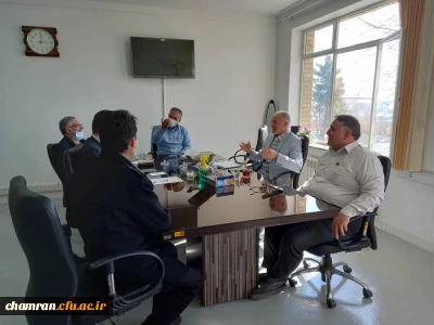 جلسه شورای معاونان پردیس شهید چمران تهران