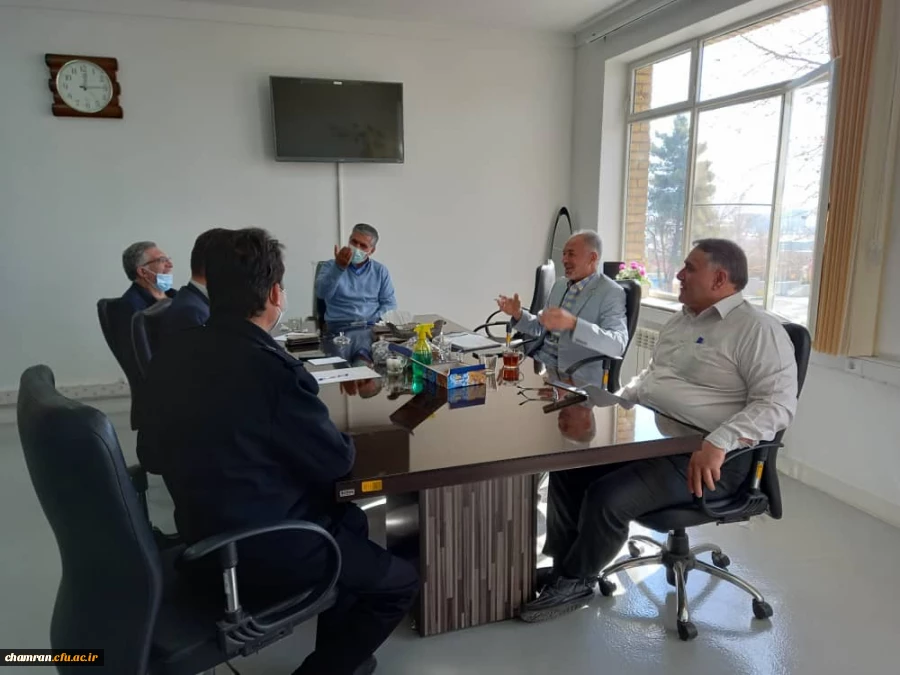 جلسه شورای معاونان پردیس شهید چمران تهران 4