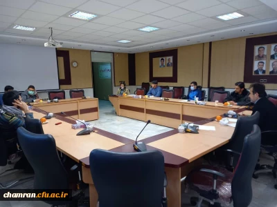 جلسه هماهنگی کانون های فرهنگی و بسیج دانشجویی پردیس شهید چمران و تقدیر از دانشجویان حوزه فرهنگی