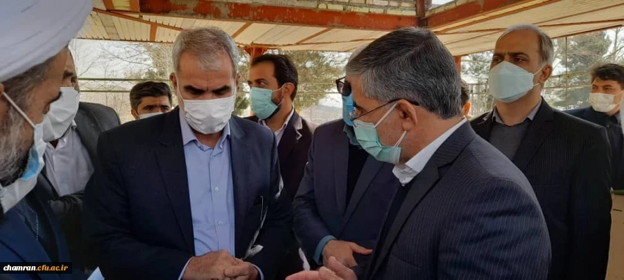 حضور وزیر آموزش و پرورش در پردیس شهید چمران 2