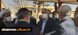 حضور وزیر آموزش و پرورش در پردیس شهید چمران 6