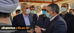 حضور وزیر آموزش و پرورش در پردیس شهید چمران 8