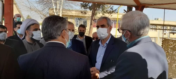 حضور وزیر آموزش و پرورش در پردیس شهید چمران 9