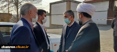 دیدار معاونت تربیت بدنی و سلامت وزارت آموزش و پرورش با ریاست پردیس شهید چمران