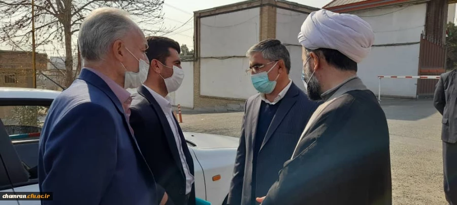 دیدار معاونت تربیت بدنی و سلامت وزارت آموزش و پرورش با ریاست پردیس شهید چمران 2