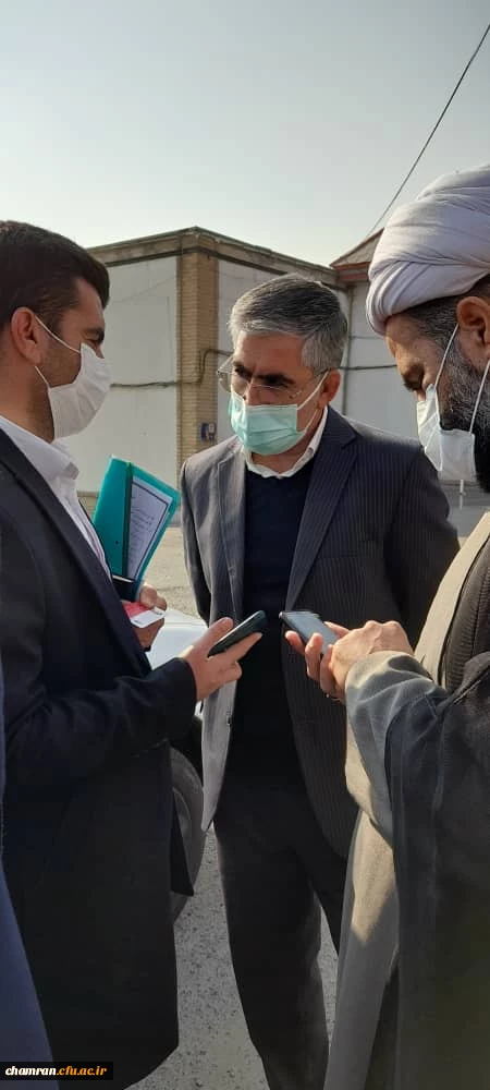 دیدار معاونت تربیت بدنی و سلامت وزارت آموزش و پرورش با ریاست پردیس شهید چمران 3