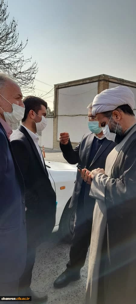 دیدار معاونت تربیت بدنی و سلامت وزارت آموزش و پرورش با ریاست پردیس شهید چمران 7