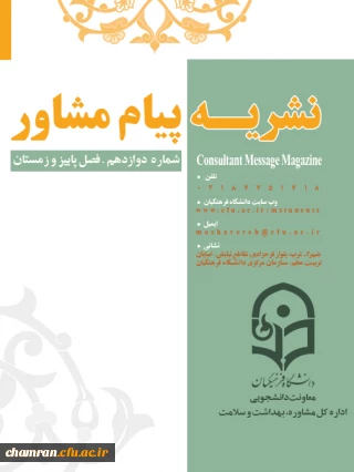 نشریه پیام مشاور (شماره دوازدهم زمستان ۱۴۰۰)