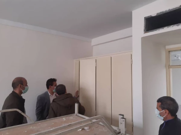 ادامه انجام پروژه های عمرانی در پردیس شهید چمران 2