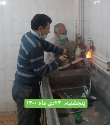 ادامه انجام پروژه های عمرانی در پردیس شهید چمران 10