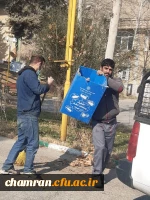 ادامه انجام پروژه های عمرانی در پردیس شهید چمران 12