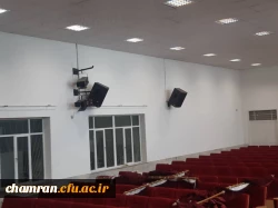 انجام پروژه بهسازی سالن همایش بررسی شهید چمران 3