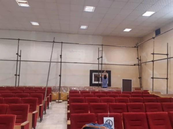 انجام پروژه بهسازی سالن همایش بررسی شهید چمران 5