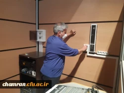 انجام پروژه بهسازی سالن همایش بررسی شهید چمران 6