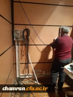 انجام پروژه بهسازی سالن همایش پردیس شهید چمران 2