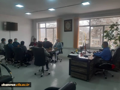 نشست هماهنگی به منظور برگزاری سالگرد تدفین شهید گمنام در پردیس شهید چمران