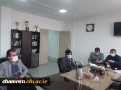 نشست هماهنگی به منظور برگزاری سالگرد تدفین شهید گمنام در پردیس شهید چمران 5