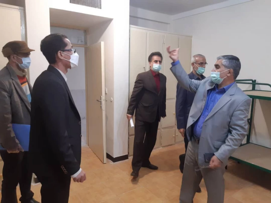 بازدید مسئولان دانشگاه فرهنگیان از پروژه های عمرانی پردیس شهید چمران 2