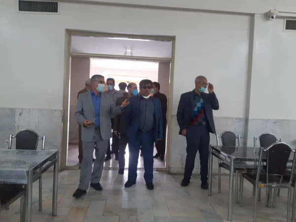 بازدید مسئولان دانشگاه فرهنگیان از پروژه های عمرانی پردیس شهید چمران 4