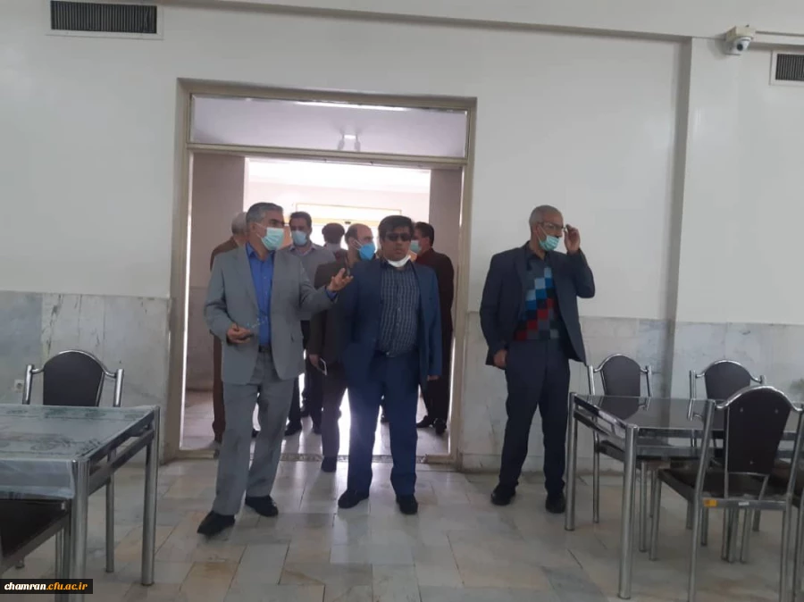 بازدید مسئولان دانشگاه فرهنگیان از پروژه های عمرانی پردیس شهید چمران 4