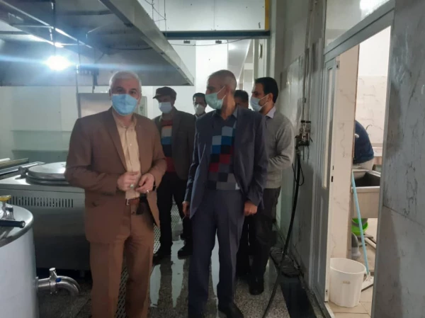 بازدید مسئولان دانشگاه فرهنگیان از پروژه های عمرانی پردیس شهید چمران 5