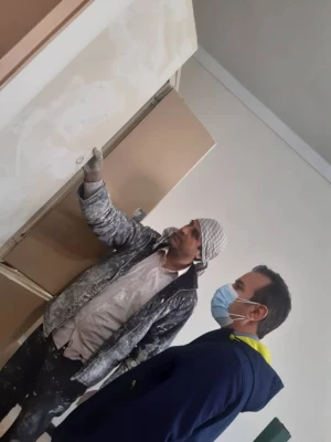 انجام پروژه بهسازی کمدها و درها و رنگ آمیزی سراهای دانشجویی 4