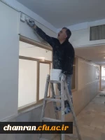 انجام پروژه بهسازی کمدها و درها و رنگ آمیزی سراهای دانشجویی 9