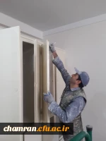 انجام پروژه بهسازی کمدها و درها و رنگ آمیزی سراهای دانشجویی 11