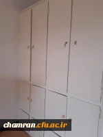 انجام پروژه بهسازی کمدها و درها و رنگ آمیزی سراهای دانشجویی 15