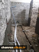 انجام پروژه تعویض لوله کشی و بهسازی حمام و سرویسهای بهداشتی سراهای دانشجویی 5