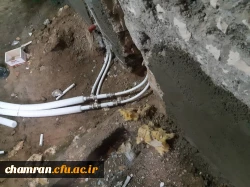 انجام پروژه تعویض لوله کشی و بهسازی حمام و سرویسهای بهداشتی سراهای دانشجویی 13