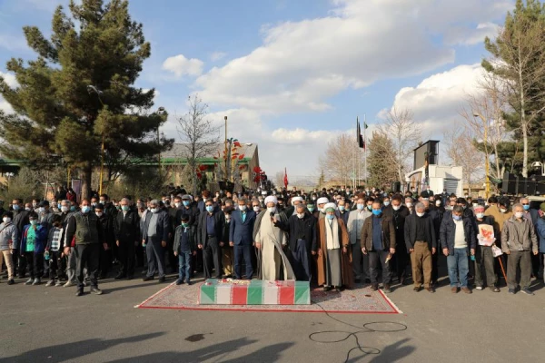 سالگرد تدفین شهید گمنام در پردیس شهید چمران گرامی باد 3