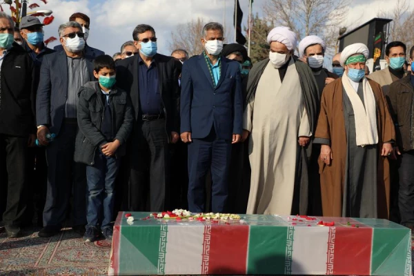 سالگرد تدفین شهید گمنام در پردیس شهید چمران گرامی باد 4