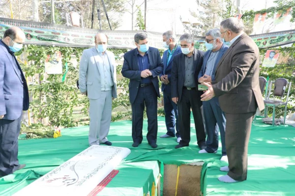 سالگرد تدفین شهید گمنام در پردیس شهید چمران گرامی باد 8