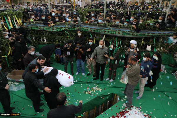 سالگرد تدفین شهید گمنام در پردیس شهید چمران گرامی باد 10