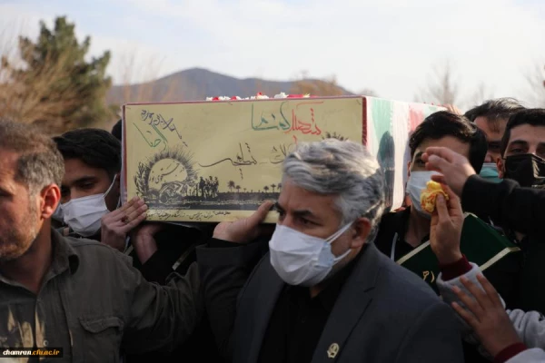 سالگرد تدفین شهید گمنام در پردیس شهید چمران گرامی باد 11
