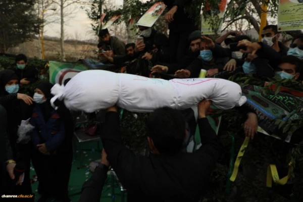 سالگرد تدفین شهید گمنام در پردیس شهید چمران گرامی باد 12