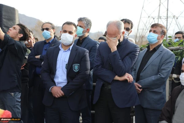 سالگرد تدفین شهید گمنام در پردیس شهید چمران گرامی باد 13