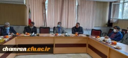 پنجمین جلسه هماهنگی و برنامه ریزی برای برگزاری سالگرد تدفین شهید گمنام در پردیس شهید چمران 3