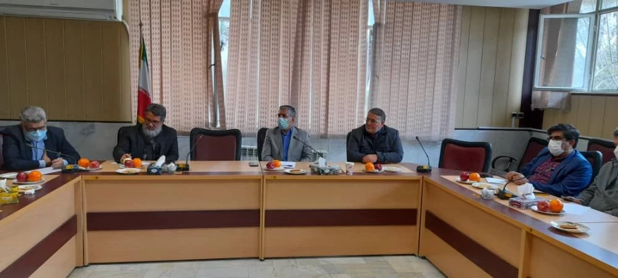 پنجمین جلسه هماهنگی و برنامه ریزی برای برگزاری سالگرد تدفین شهید گمنام در پردیس شهید چمران 3