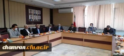 پنجمین جلسه هماهنگی و برنامه ریزی برای برگزاری سالگرد تدفین شهید گمنام در پردیس شهید چمران 5